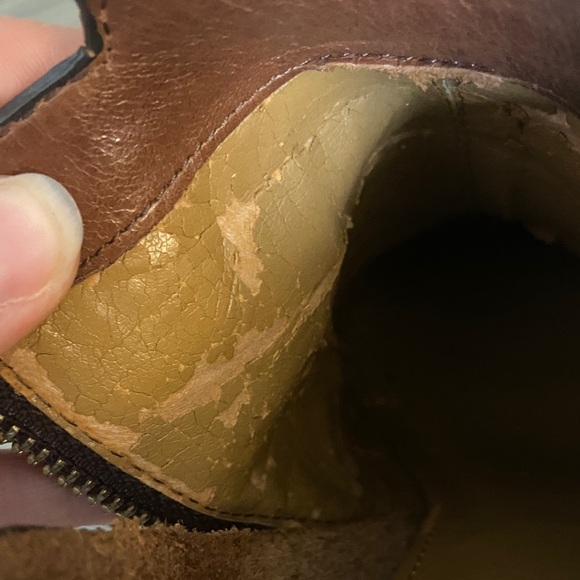 Coach Brown Leather Ankle Booties - Picture 7 of 8